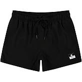 Gleemyth 3 Inch Mens Swim Shorts Quick Dry Short Swim Trunks for Men Summer Suits