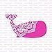 Whale Mandala Stencil - Animal Stencils, Stencils for Crafts, Childrens Stencils, Animal Stencils, Animal Party Decorati