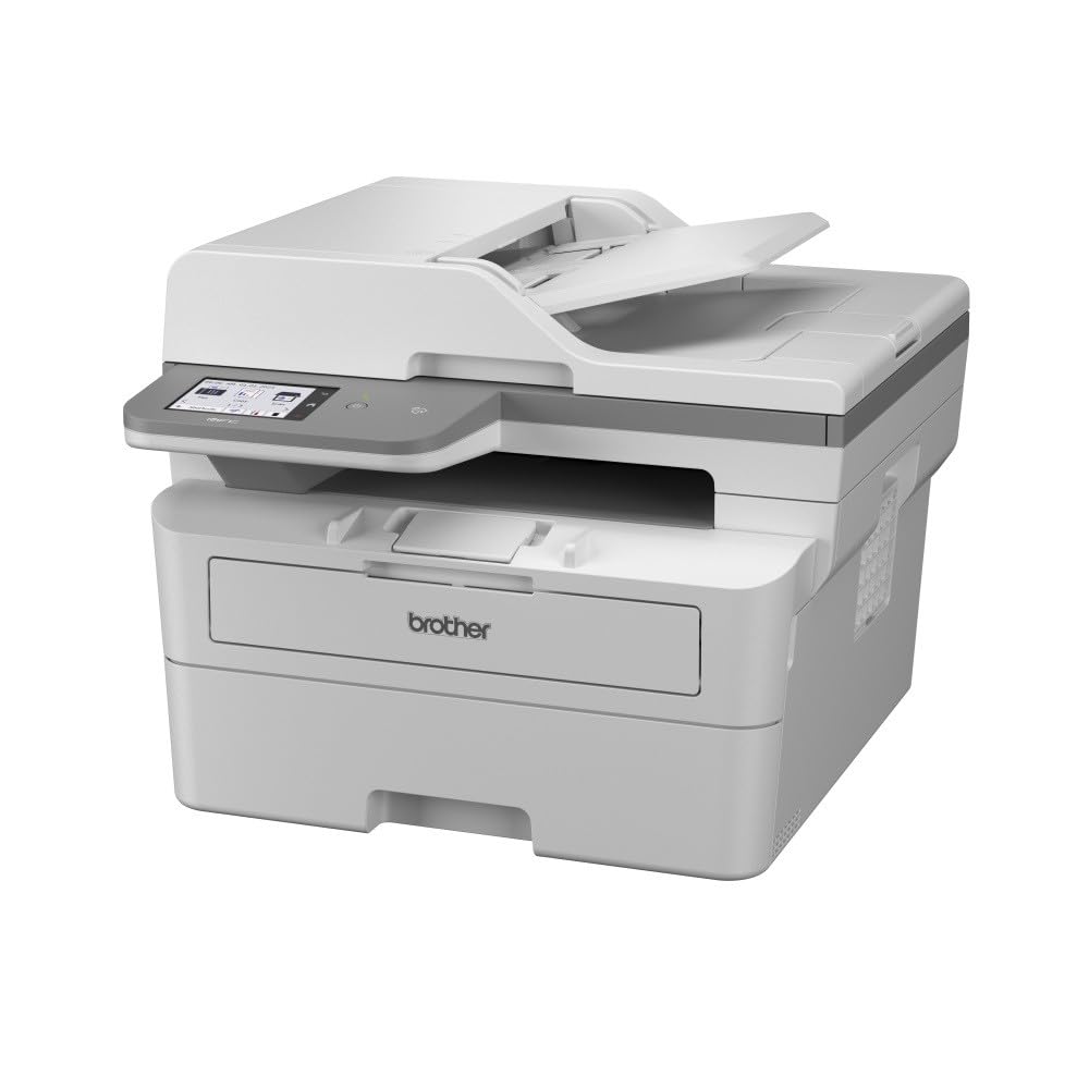 Brother MFCL2980DW Multifunzione Laser Monocromatica | 34 ppm| Stampa, Copia, Scansione, Fax| Stampa e Copia F/R auto| USB, Rete cablata, Wi-Fi e NFC| Display Touch da 8.8 cm| Inbox toner da 1500 pag
