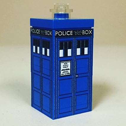 custom lego tardis