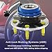 513121 Front/Rear Wheel Hub and Bearing Assembly,Wheel Hub Bearing Compatible for Allure, Aurora, Bonnevile, Century, Impala 5 Lug W/ABS ((Updated)