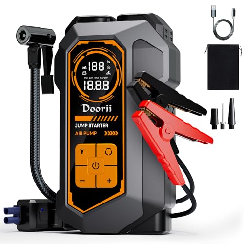 Doorii Jump Starter with Air Compressor