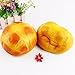 Dreamyth Squishy Toy Jumbo Colossal Pineapple Bun Bread Super Soft Slow Rising SqueezeToy Relieve Stress Toy Gift New (yellow)