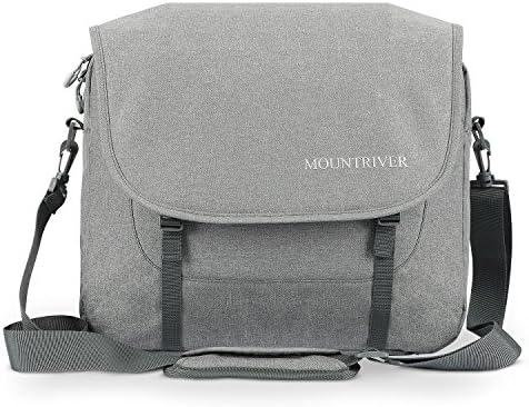 Large Canvas Messenger Bag for Men Women, Casual Large School Satchel Shoulder Crossbody Bags for 13-15 inch Laptop Business Briefcase (Blue zipper)