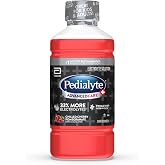 Pedialyte AdvancedCare Plus Electrolyte Drink, Cherry Pomegranate, 1 Liter | Hydration drinks for adults &amp; kids to restore electrolytes when they are dehydrated due to vomiting, diarrhea, fever, or flu