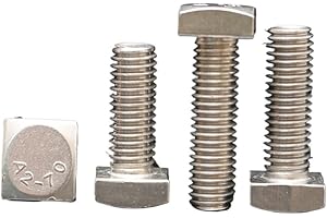 1~5Pcs M6 M8 304 Stainless Steel Square Head Screw Bolts Length 12-60mm Metal Screws(20mm,M8-1pcs)