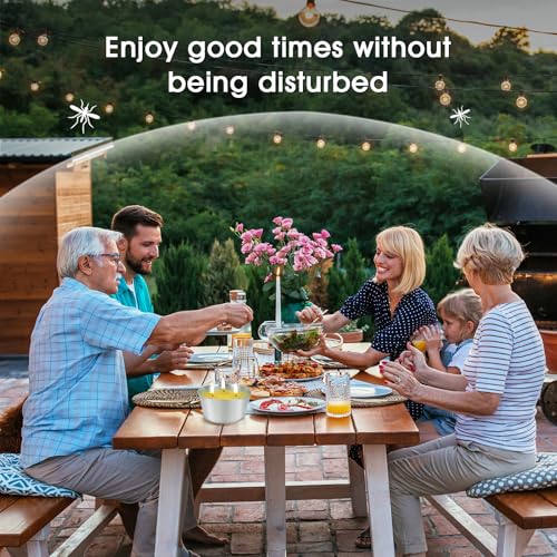 Citronella Candle Outdoor Large 2 x 12 oz, 120 Hours Outdoor Candles, Citronella Candle with 3 Wick - Natural Soy Wax Scented Candle Women for Garden, Camping, Indoor, Patio, Picnics