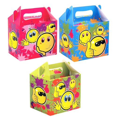 Henbrandt Emoji Assorted Designs Party Box - Pack of 6