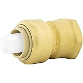 Jones Stephens C77416LF 1" x 1" FPT PlumBite Push On Adapter, Bag of 1
