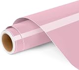 Lya Vinyl Permanent Vinyl for Cricut 12 x 4ft Pink Self Adhesive Roll