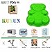 KeepingcooX 3D Bear Mousse Cake Mold Set, Approx. 8.5 Inch Cake Baking Mold - Novelty Silicone Cake Pan for Kids, Nonstick Bakeware, 8.46 x 6.89 x 0.98 Inches (Bear)