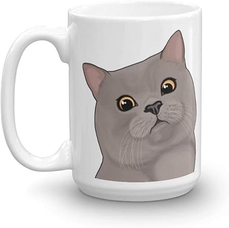 Amazon.com: Russian Blue Mug Coffee Cup Cat Lover Gift ...