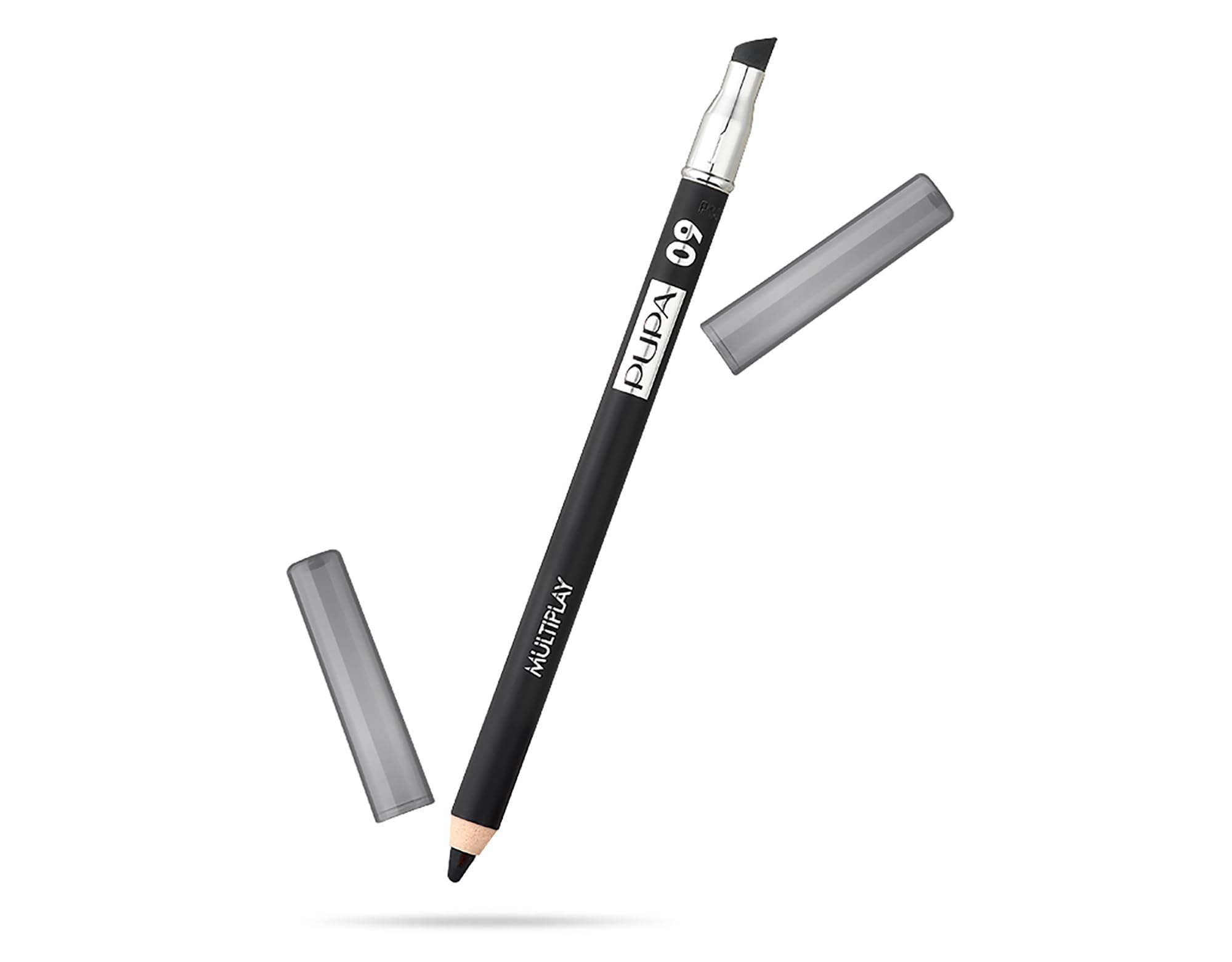 PUPA Milano Multiplay Triple-Purpose Eye Pencil, Deep Black 1.2 g