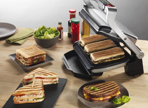 5 T+fal+OptiGrill+Electric+Removable+Nonstick