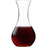 Lily's Home Unbreakable Wine Decanter, Premium Carafe is Made of Shatterproof Tritan Plastic, Ideal for Indoor and Outdoor Use, Reusable and Dishwasher-Safe, Crystal Clear (48 oz. Capacity)