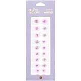 Amazon.com : Cala Nail Strips -Black & Silver glitter zebra 86884