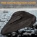 TakeIt Bike Seat Cushion Cover Gel Pad - Premium Silicone Padded Bicycle Saddle Cushion - Additional Water-Proof Protective Cover - Safety Light Reflecting Strip - Stylish Blue - Narrow Seat 11 \