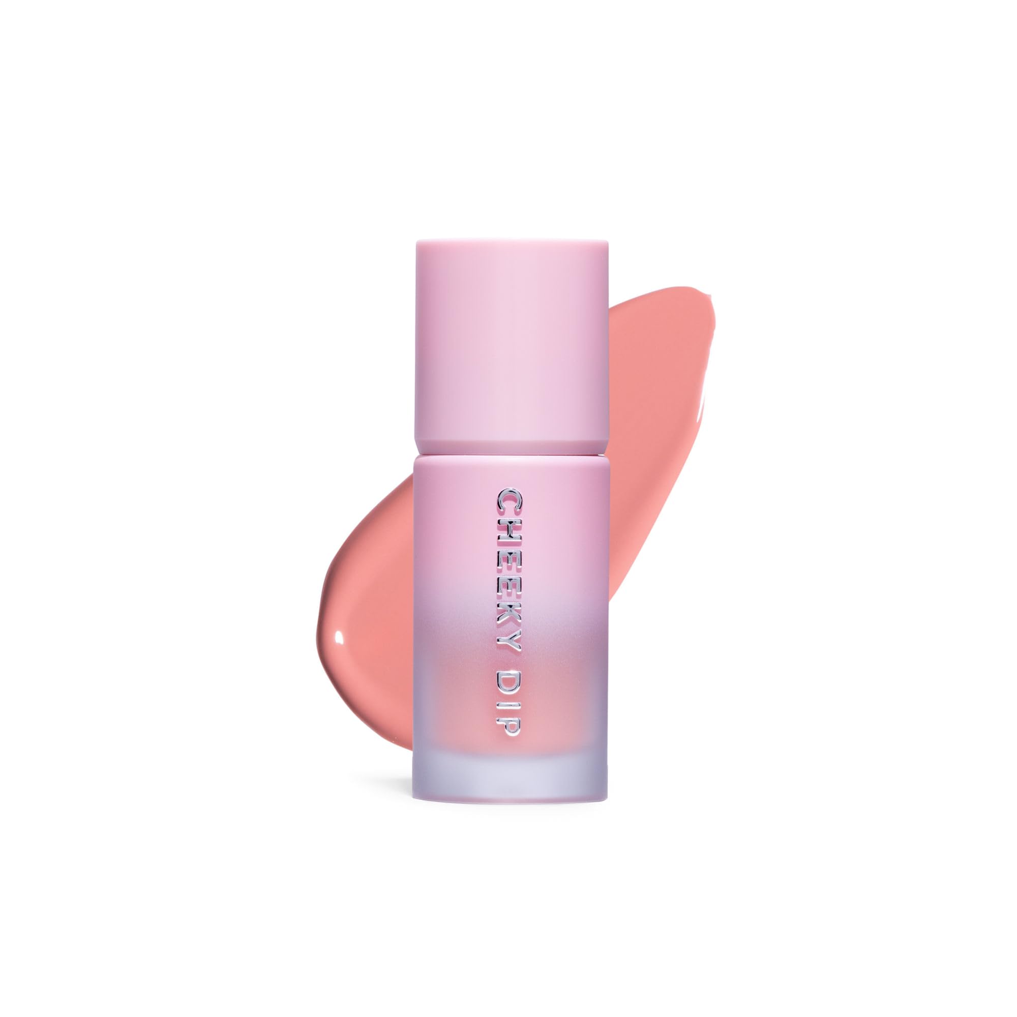 W7 Cheeky Dip Liquid Blusher - Pigmented Colour For Cheek Makeup - Satin Matte Finish - Skinny Dip (Pink)