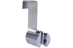 Toilet Bidet Sprayer Holder,Stainless Steel ABS Shower Head Holder Hook Hanger for Hand Shower Toilet Bidet Sprayer Brushed N