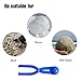 edealing Winter Snowball Maker Toy, Perfect Outdoor Play Snow Toys Kids Red & Blue - 2 Pack (Style 1)