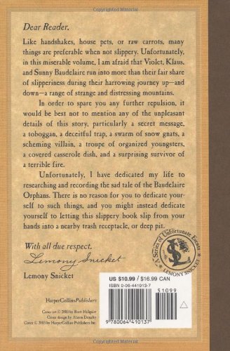 The Slippery Slope (A Series of Unfortunate Events, Book 10)