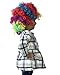 KINREX Clown Wig - Rainbow Wig - Costume Party Accessories - Unisex