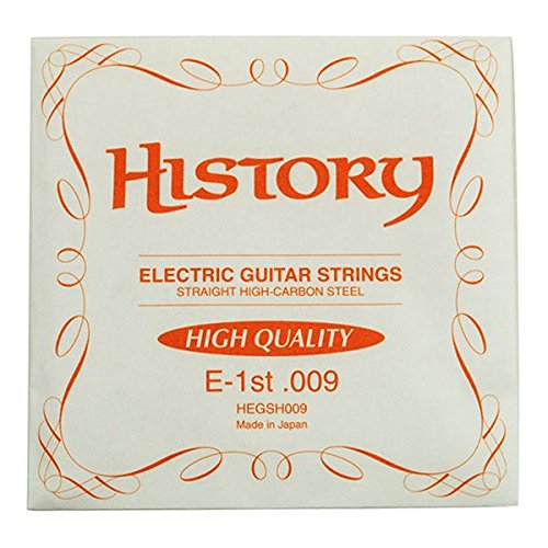 HISTORY HEGSH009 HIGH QUALITY エレキギター弦 1弦用バラ弦10本セット .009 ハイクオリティ (ヒストリー)商品画像