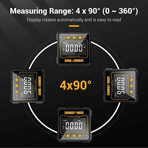 3in1 Digital Angle FinderElectronic Level&Laser LevelRechargable