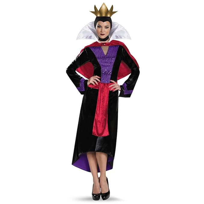 Adult Disney Snow White Evil Queen Deluxe Costume Amazon.co.uk Toys