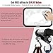 TWOBIU Baby Car Mirror, Rear View Baby Car Seat Mirror Fully Assembled & Adjustable, Crash Tested and Certified for Safety