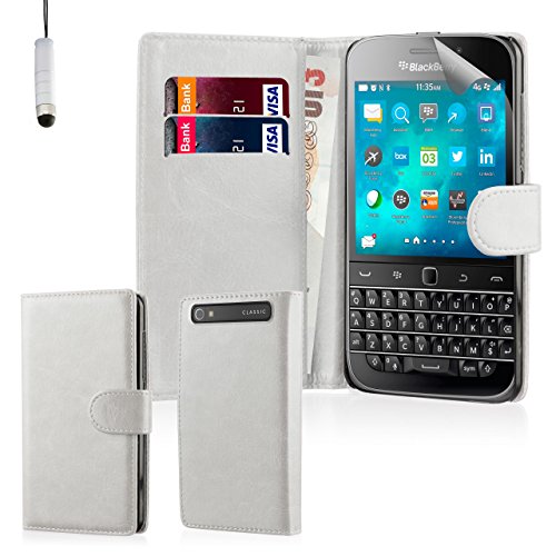 32nd book wallet faux leather flip case cover for black…
