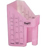 Tough 1 Feed Scoop w. Measurements Pink