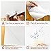 TOPtoper Self-Adhesive Whiteboard Sticker 78.7” × 17.7” Dry Erase Wall Decal Paper Whiteboard Surface for Kids, Office, Home and School (White, 17.7×78.7 Inch)