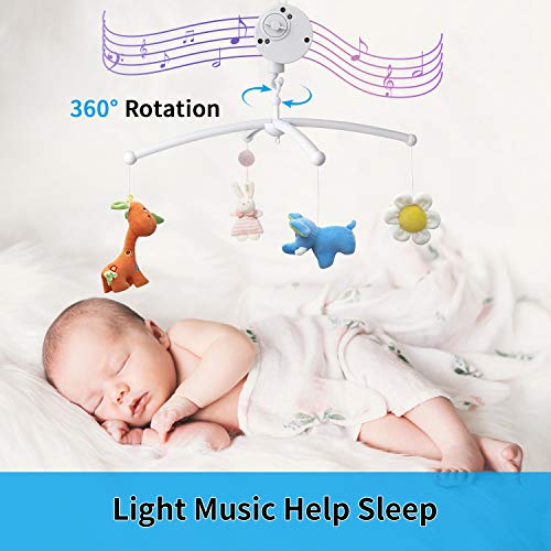 Baby Crib Mobile 20Inch EasyClamp Baby Crib Mobile Holder with