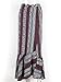 Berrygo Women's Boho High Waist Split Printed Ruffled Mermaid Loose Wrap Cotton Summer Beach Long Maxi Skirt
