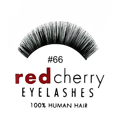 Red Cherry False Eyelashes #66 (Pack of 3)