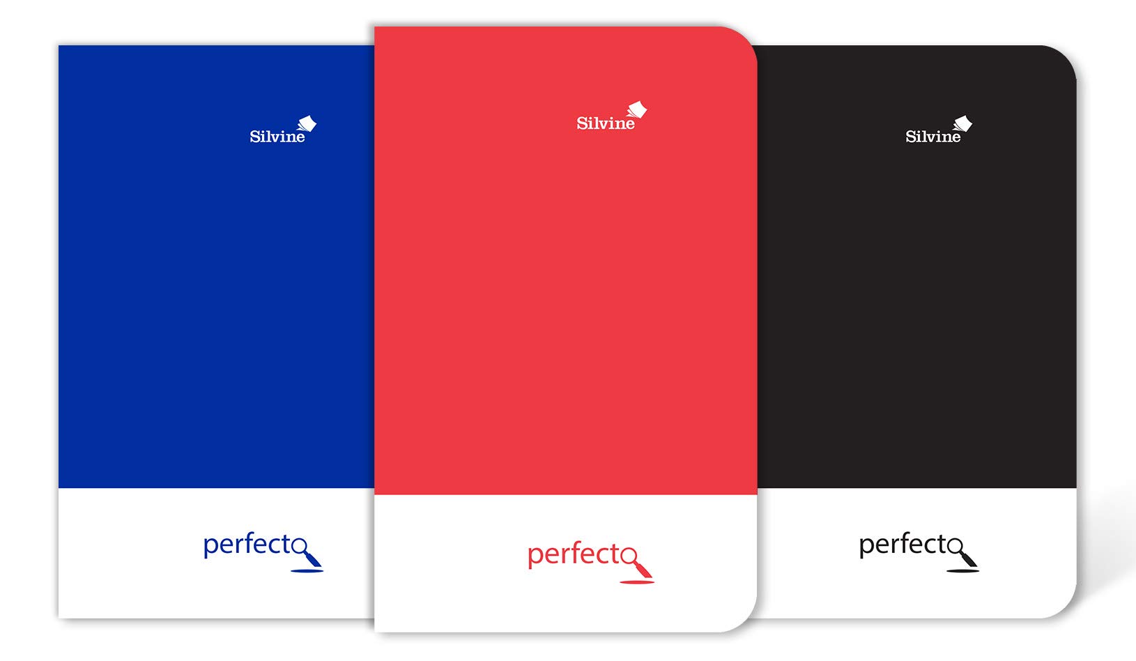 Silvine 6x4 Soft Touch Perfect Bound Notebook - Lined (160 Pages) 80 Leaves x1