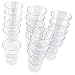 Party Shot Glasses for Bachelorettes and Birthdays, Cheers Bitches 2 oz Plastic Shooters (20 Pack)