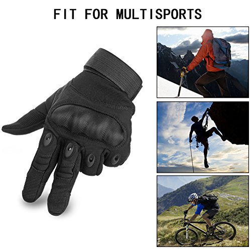 KevenAnna Full Finger Cycling Motorcycle Gloves Outdoor Tactical