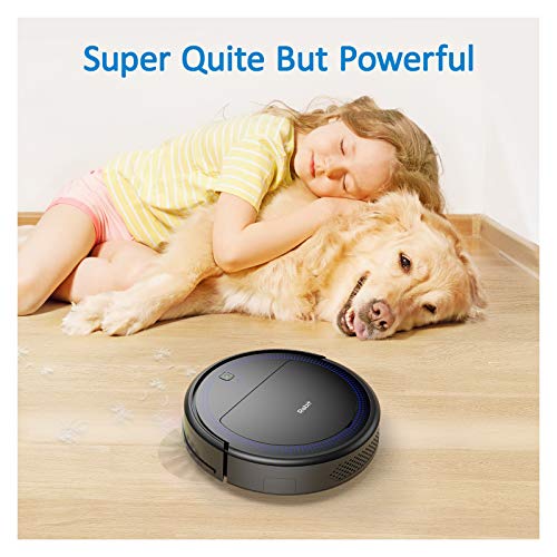 Robit Robot Vacuum, Power Suction 2Kpa (Slim V7S Pro) - Robotic Vacuum Cleaners, Quiet, Auto Charging, Pet Hair Cleaners for Hard Floors, Carpet
