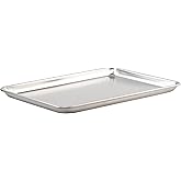 Winco Commercial-Grade Aluminum Sheet Pan, 18 Gauge, 1/2 Size