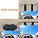 WANPOOL Anti-Glare Anti-Dazzle Vehicle Visor Sunshade Extender Sun Blocker for Cars, Vans and Trucks (Silver)