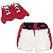 Jastore Newborn Baby Photography Prop Boy Boxing Costume Red Gloves Shorts