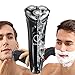 Kissliss Electric Shaver 100% Waterproof Rotary Razor USB Quick Rechargeable with LED Digital Display - Model KLS7110