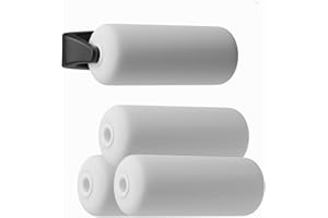 Bearback Lotion Applicator Attachment: Easily Apply Body Lotion|Sunscreen|Self Tanner|Medication. Fits Original Bearback Handle. Includes 4 Washable/Re-Usable Foam Rollers. American Small Business