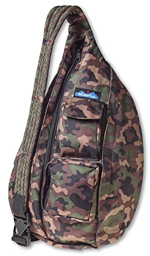 KAVU Rope Sling Bag, Camo, One Size