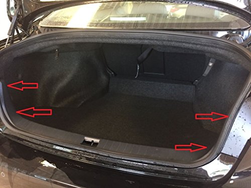 Envelope Style Trunk Cargo Net for Infiniti Q50 Q50 Hybrid 2014 2015 2016 2017 2018 BRAND NEW