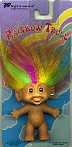 Rainbow Trolls Pre Rare on Card (1992)