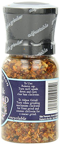 Olde Thompson 1040-15 Disposable Spice Grinder, 2.7 Ounce Fish and Seafood Seasoning