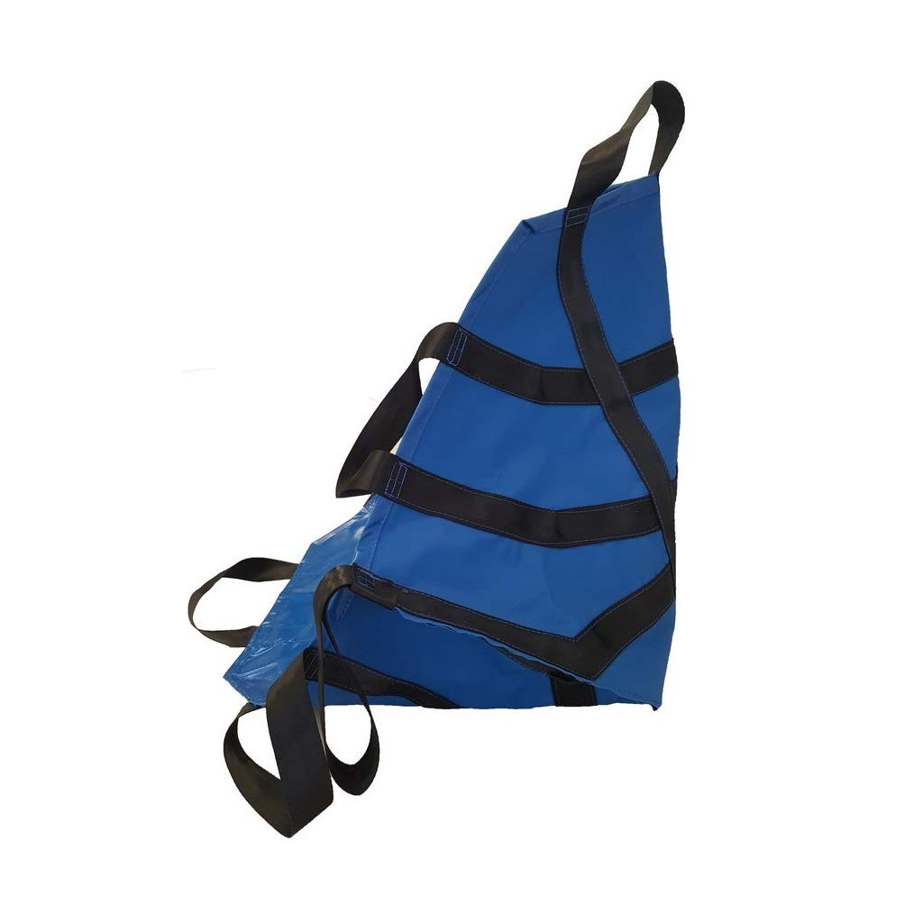LINE2design Portable Transport Unit Seat - 70096 Emergency Evacuation Medical Chair 8 Handles Durable Transportation Seat - All Impervious Material Royal Blue: Industrial & Scientific